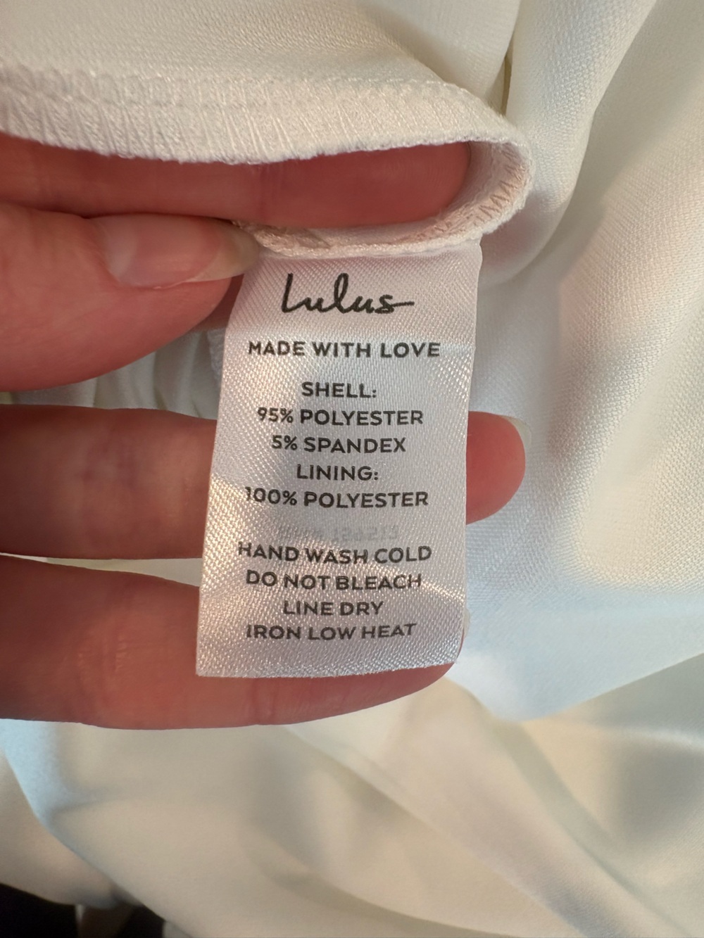 Lulus White Strapless Bow Midi Dress - NWT - Size Large Bridal Event Party - Picture 12 of 12